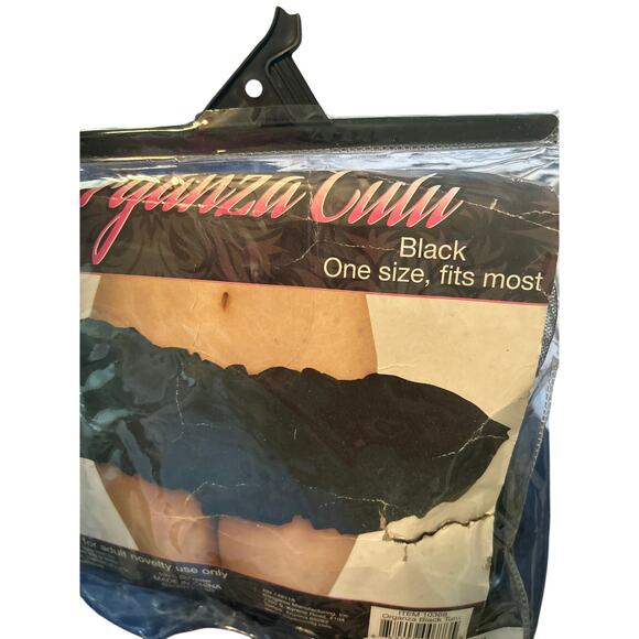 NIP Adult Black Organza Tutu One Size Fits Most 28" Waist Very Stretchy - Picture 5 of 6